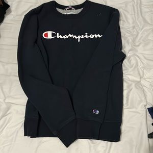 Dark blue campion sweater